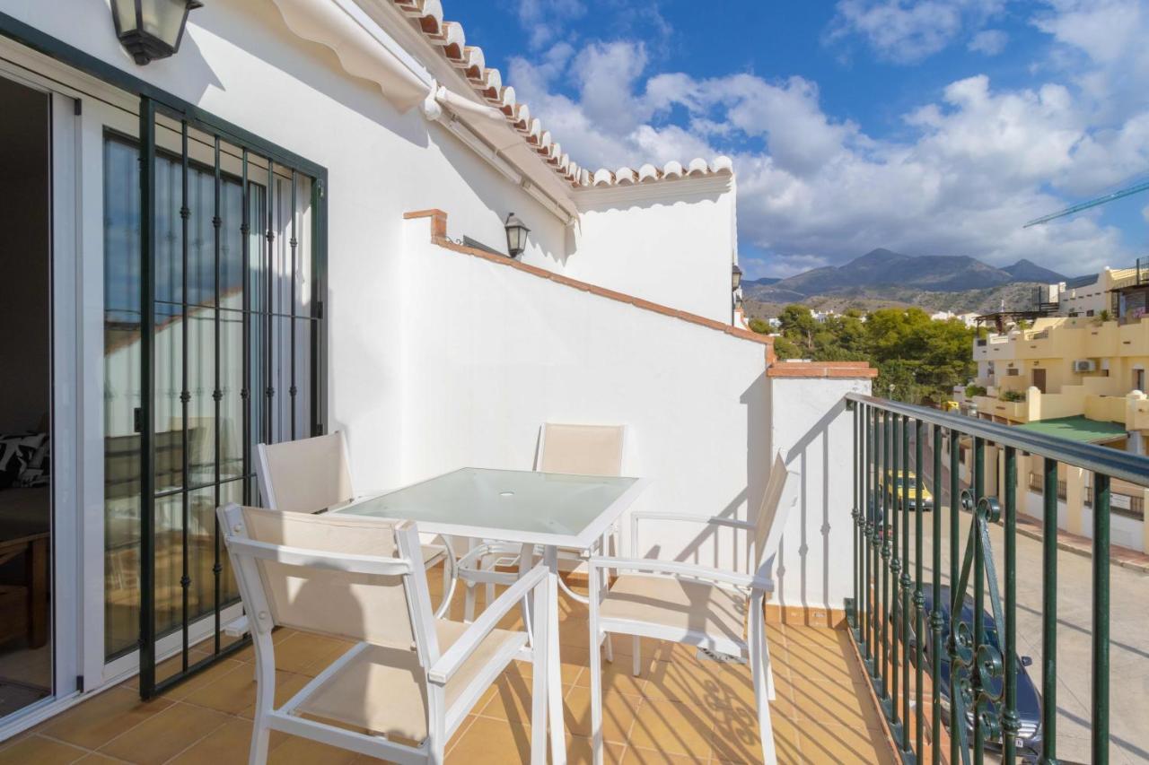 Apt Nerja Chimenea With Ocean View, A/C, & Fiber Apartment ภายนอก รูปภาพ